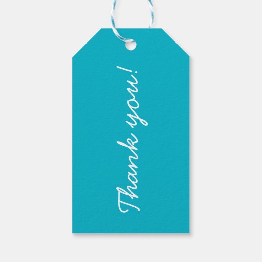 Rainbow Dankeschön-Tag Geschenkanhänger (Rückseite)