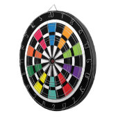 Rainbow Dartboard Dartscheibe (Vorderseite rechts)