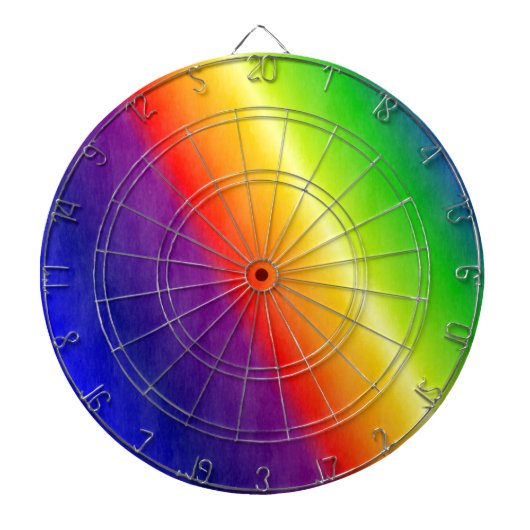 Rainbow Dartscheibe (vorne)