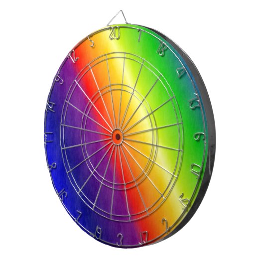 Rainbow Dartscheibe (Vorderseite rechts)