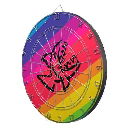 Rainbow Dartscheibe (Vorderseite rechts)