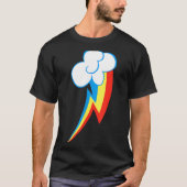 Rainbow Dash Cuties Mark  T-Shirt (Vorderseite)