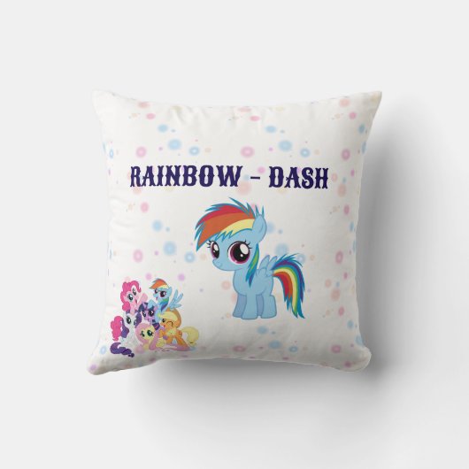 RAINBOW DASH KISSEN (Rückseite)