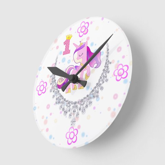 RAINBOW DASH RUNDE WANDUHR (Winkel)