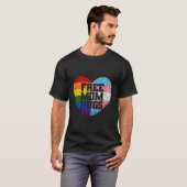 Rainbow Day Rainbow Pride Monatsgratis Mama Hug T-Shirt (Vorne ganz)