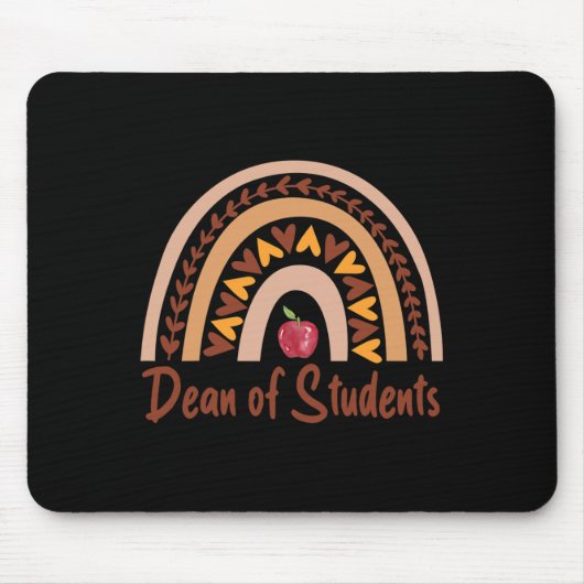 Rainbow Dean der Schüler zurück zum Schulbesuch Mousepad (Vorne)