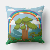 Rainbow Decorative Kissen (Rückseite)