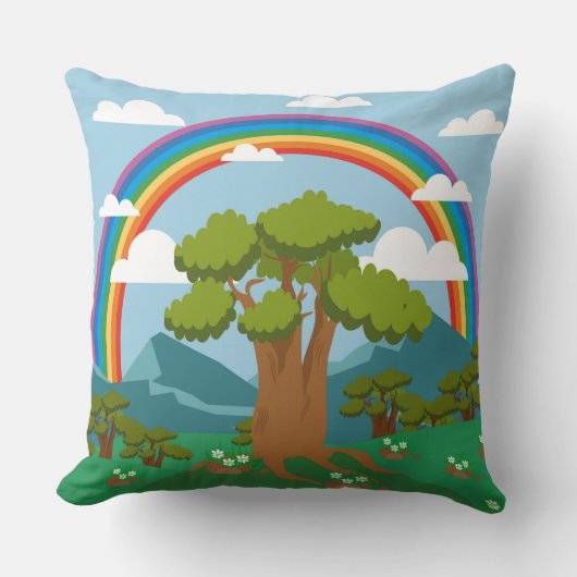 Rainbow Decorative Kissen (Vorderseite)