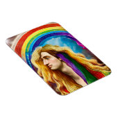 Rainbow Deity Man of All Liebe Fantasy Art Magnet (Rechte Seite)
