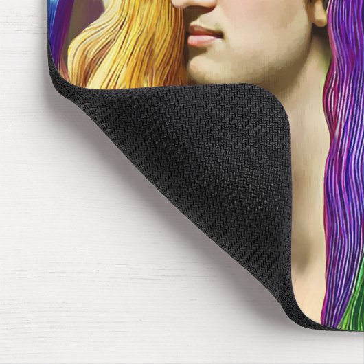 Rainbow Deity Man of All Liebe Fantasy Art Mousepad (Ecke)