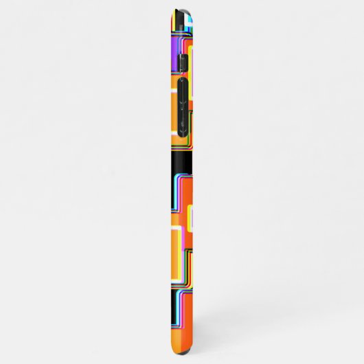 Rainbow Deko Zuhause Living Abstrakt iPhone Hülle (Linke Seite)