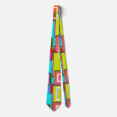 Rainbow Deko Zuhause Living Abstrakt Krawatte (Vorderseite)