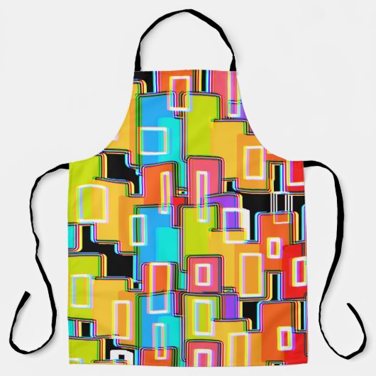 Rainbow Deko Zuhause Living Abstrakt Schürze (Vorderseite)