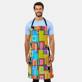 Rainbow Deko Zuhause Living Abstrakt Schürze (Getragen)