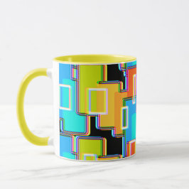 Rainbow Deko Zuhause Living Abstrakt Tasse