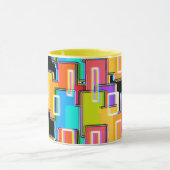 Rainbow Deko Zuhause Living Abstrakt Tasse (Zentrum)
