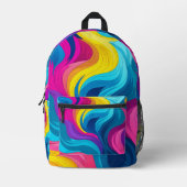 Rainbow Delight Backpack Bedruckter Rucksack (Vorderseite)