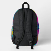 Rainbow Delight Backpack Bedruckter Rucksack (Rückseite)