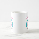 Rainbow: Der beste Lehrer der Welt Kaffeetasse (Mittel)