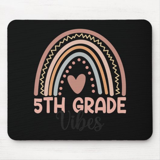 Rainbow der fünften Klasse Mousepad (Vorne)