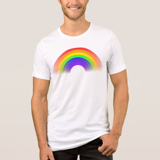 Rainbow-Design-24967 Tri-Blend Shirt (Vorderseite)