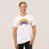 Rainbow-Design-24967 Tri-Blend Shirt (Vorderseite voll)