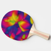Rainbow Design Blue Innen Tischtennis Schläger (Seitenansicht)