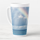 Rainbow Design Latte-Tasse Milchtasse (Linke Ecke)