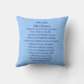 Rainbow Diabetes Butterfly Unterstützende Gedichtk Kissen (Rückseite)