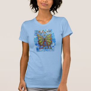 Rainbow Diabetes Mein Leben Meine Wahl Schmetterli T-Shirt