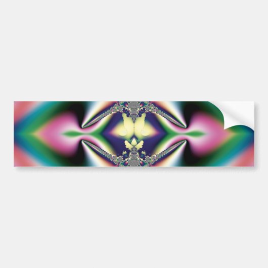 Rainbow Diamond Autoaufkleber (Vorne)