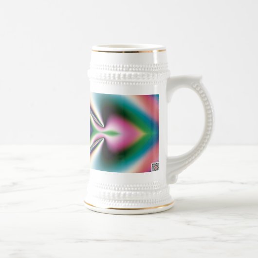 Rainbow Diamond Bierglas (Rechts)
