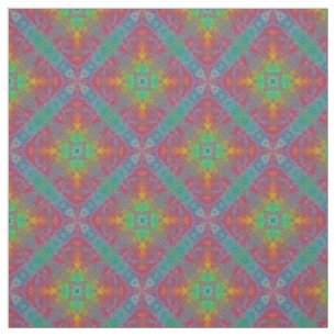Rainbow Diamond Gefärbte Krawatte Stoff