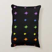 Rainbow Diamond Kissen (Rückseite(Vertikal))