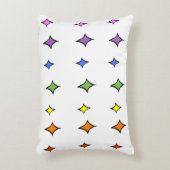 Rainbow Diamond Kissen (Vorderseite(Vertikal))