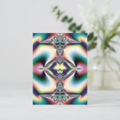 Rainbow Diamond Postkarte (Stehend Vorderseite)