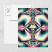 Rainbow Diamond Postkarte (Vorne/Hinten)