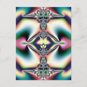 Rainbow Diamond Postkarte