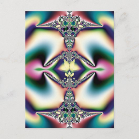 Rainbow Diamond Postkarte (Vorderseite)