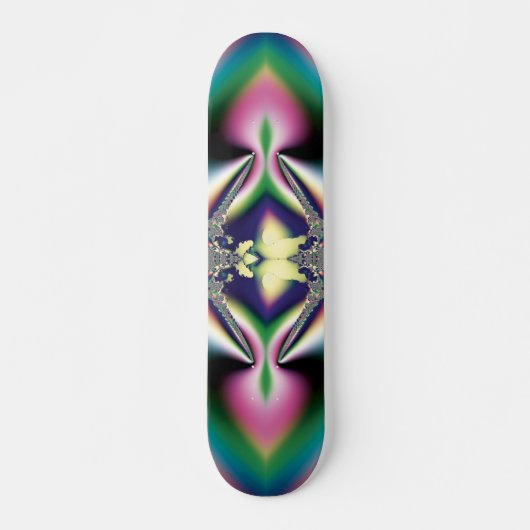 Rainbow Diamond Skateboard (Vorne)