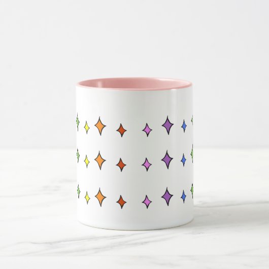 Rainbow Diamond Tasse (Zentrum)