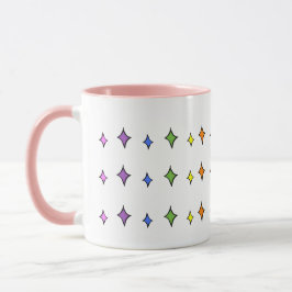 Rainbow Diamond Tasse