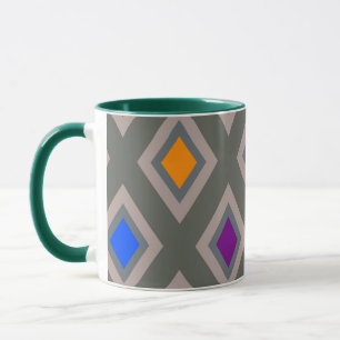Rainbow Diamond Tasse