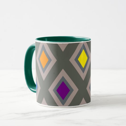 Rainbow Diamond Tasse (Vorderseite Links)