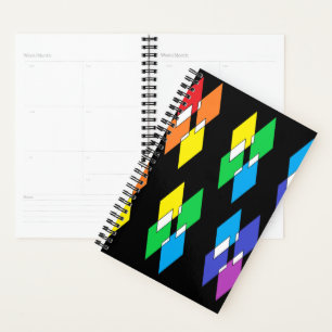 Rainbow Diamonds Planer