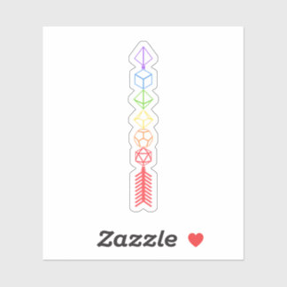 Rainbow Dice Arrow of the Ranger Aufkleber