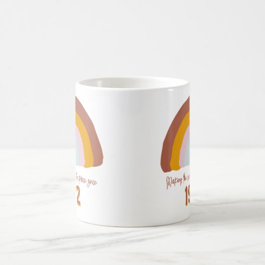 Rainbow - Die Welt wird zu einem besseren Ort Kaffeetasse (Mittel)