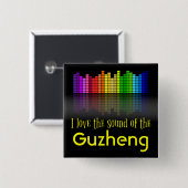 Rainbow Digital Sound Equalizer Guzheng Button (Vorne & Hinten)