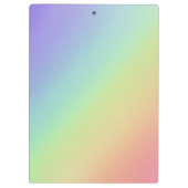 Rainbow Dinosaur zum Thema Klemmbrett (Rückseite)