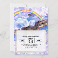 Rainbow-Dinosaurier-Einhorndinocorn